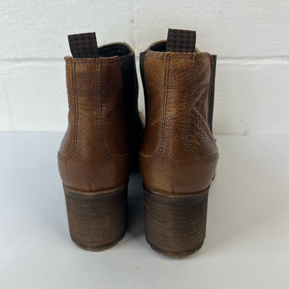 Bulldozer Cognac Leather Chelsea Boots, 10 - Picture 3 of 7